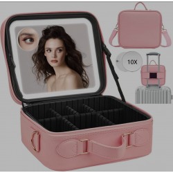 GlamBox Pro – Büyük Boy Makyaj Organizer Çantası (26x23x11cm)