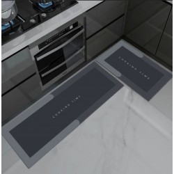 DryStep Max™ | 2’li Ultra Emici Kaymaz Paspas Seti (120x40cm ve 60×40cm)