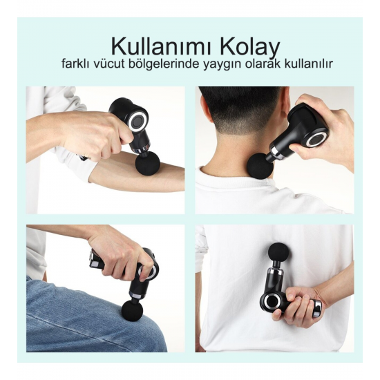 Folding Head Mini Fascial Gun Massager
