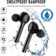 Çift Mic Otomatik Bağlantı Tws Spor 5.0 Bluetoothlu Kulaklık