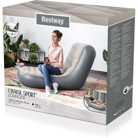 Bestway Air Chase Sport Lounger 1.65cm X 84 cm X 79cm