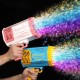 Rocket Bazooka 69 Holes Şarjlı Renkli Işıklı Bubble Gun