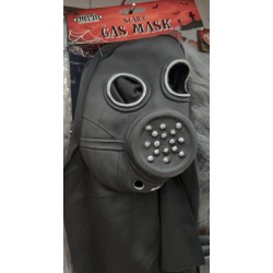 Ürkütücü Gaz Maskesi Halloween 