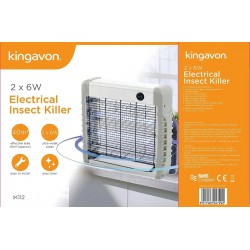 Kingavon 2 x 6W Elektrikli Sinek/ Böcek Öldürücü