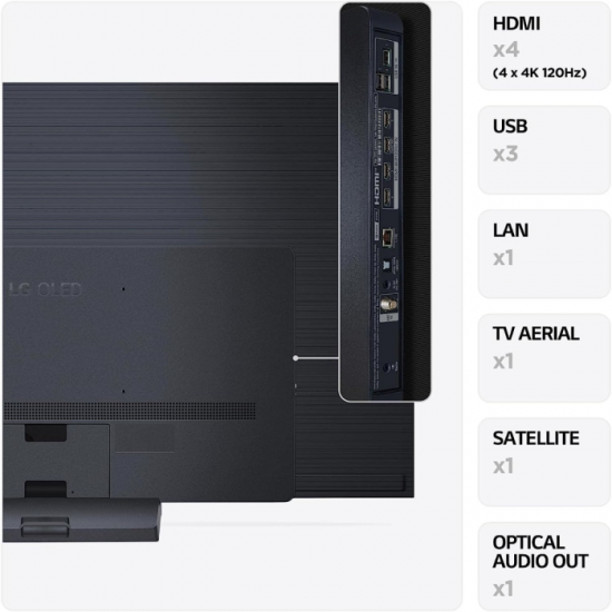 LG OLED55C34LA 55" UHD SMART OLED TV