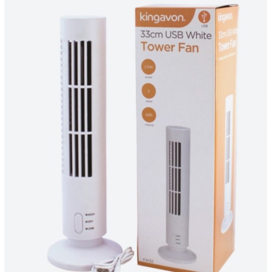 Kingavon 33cm Usb Kule Fan