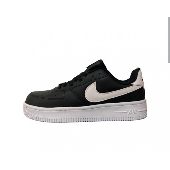 Nike Erkek Air Force 1 Black&White Spor Ayakkabı  