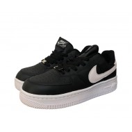 Nike Erkek Air Force 1 Black&White Spor Ayakkabı  