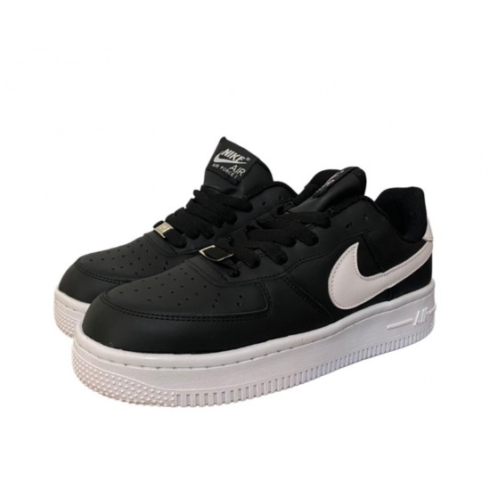 Nike Erkek Air Force 1 Black&White Spor Ayakkabı  