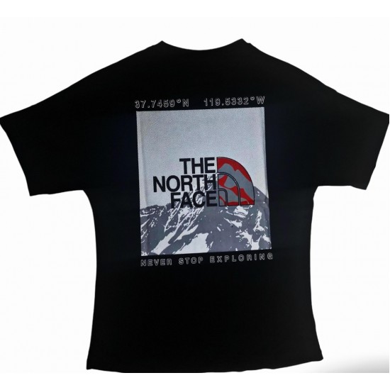 The North Face Never Stop Exploring Arka Ön Logo Desenli T-Shirt  