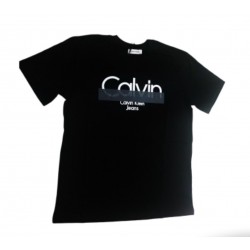 Calvin Klein Stripe Logo T-Shirt 