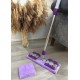 Mandallı Teleskopik Mikrofiber Mop (Yedek Bez Hediyeli)