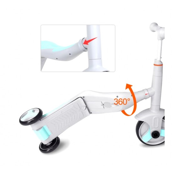 3 in 1 Müzikli Çocuk Scooter