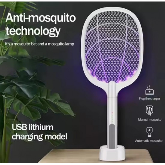 Weidasi WD-947: FlyGone Serisi Şarj Standlı Raket Sinek Öldürücü 