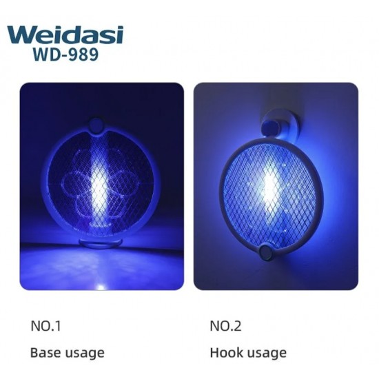 Weidasi WD-989 Dönebilen Asılabilen Raket Sinek Öldürücü 