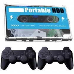 Retro Disk Taşınabilir Oyun Konsolu (2 Adet Joystick Hediyeli)