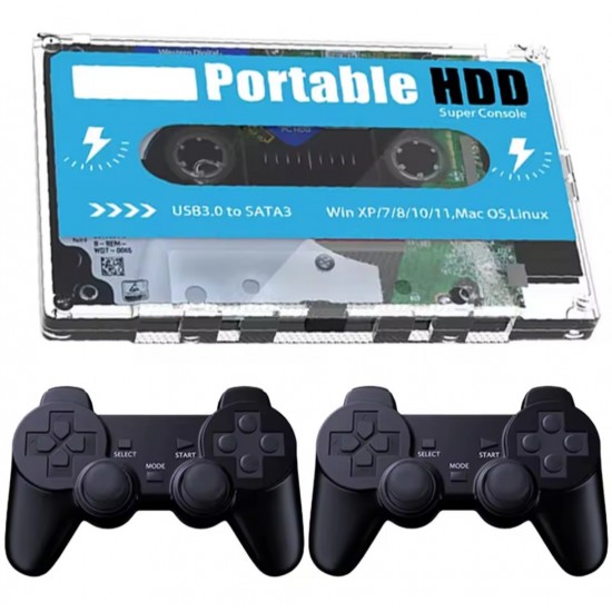 Retro Disk Taşınabilir Oyun Konsolu (2 Adet Joystick Hediyeli)