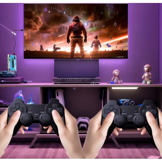 Retro Disk Taşınabilir Oyun Konsolu (2 Adet Joystick Hediyeli)