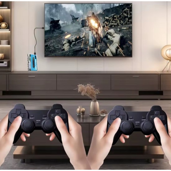 Retro Disk Taşınabilir Oyun Konsolu (2 Adet Joystick Hediyeli)