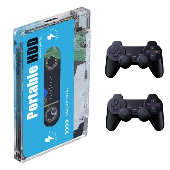Retro Disk Taşınabilir Oyun Konsolu (2 Adet Joystick Hediyeli)