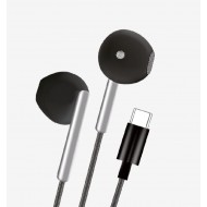 Linktech H46 Kulak İçi Tip-C Kablolu Mikrofonlu Kulaklık