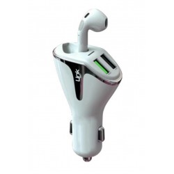 Linktech B450 Airpods Kulaklıklık ve Qualcomm QC 3.0 Araç Şarj Aleti