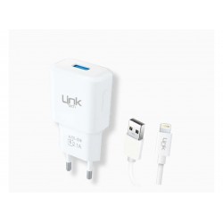 Linktech T442 Strong 10W Lightning Kablolu iPhone Şarj Cihazı
