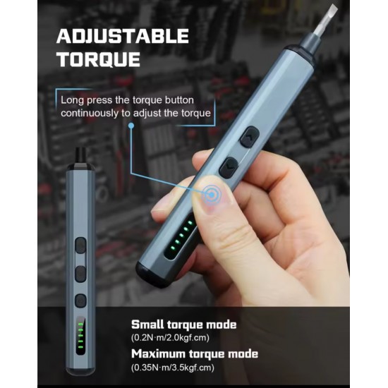 68 in 1 Şarjlı Tornavida Seti