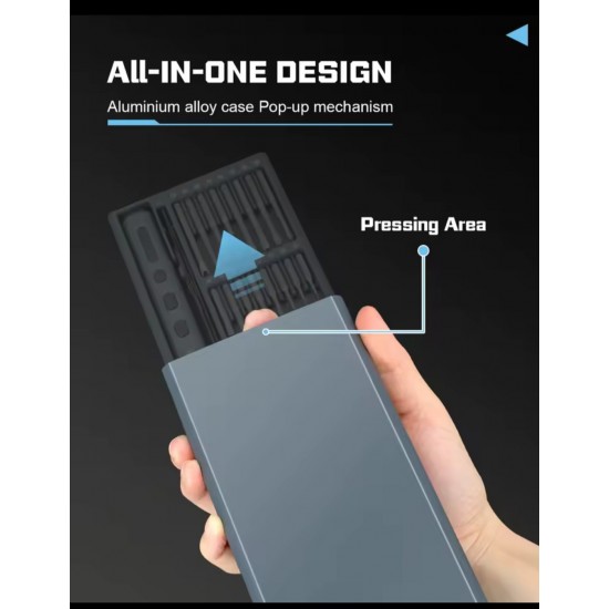 68 in 1 Şarjlı Tornavida Seti