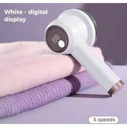 Şarj Edilebilir Led Ekranlı Tiftik Toplayıcı (Ekstra Bıçak Hediyeli)