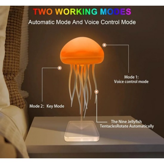 Jellyfish RGB Gece Lambası