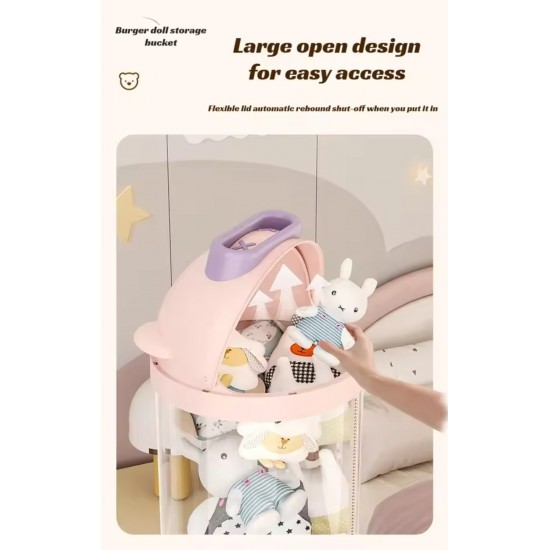 Tekerlekli Işıklı Oyuncak Organizeri 