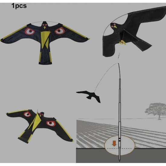 4 Metre Teleskopik Direkli Şahin Uçurtmalı Kuş Kovucu