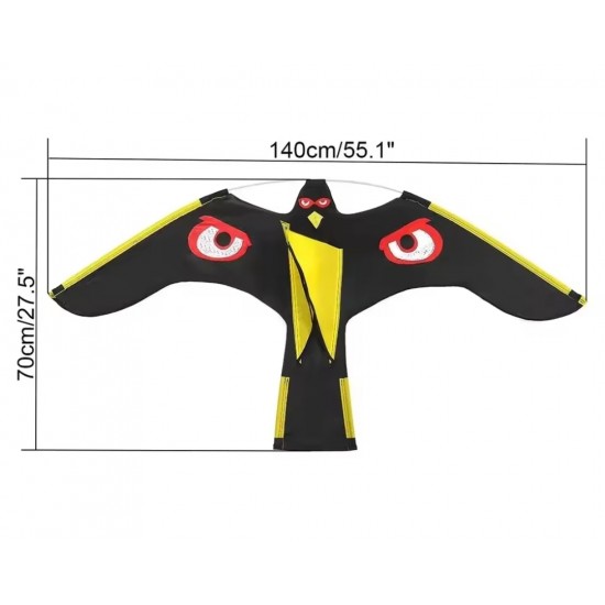 4 Metre Teleskopik Direkli Şahin Uçurtmalı Kuş Kovucu