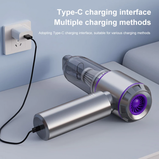 TurboClean Pro Kablosuz Araç Süpürgesi Seti 