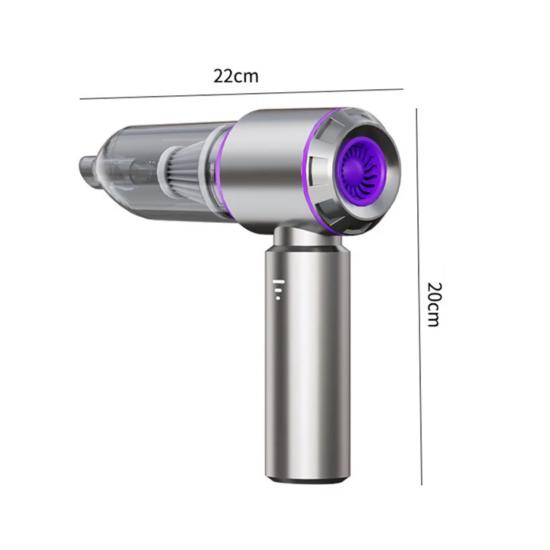 TurboClean Pro Kablosuz Araç Süpürgesi Seti 