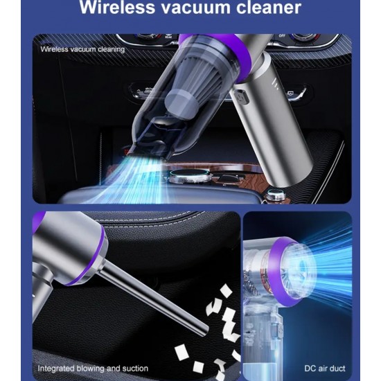 TurboClean Pro Kablosuz Araç Süpürgesi Seti 