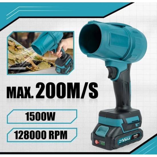 Şarjlı Turbo Hava Üfleyici (Çift Bataryalı)