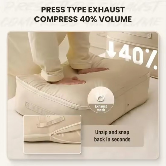 Sıkıştırılabilen Pratik Düzenleyici (2 Katlı) (54x42x60cm)