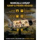 Mangallı Ahşap Kamp&Piknik Masası