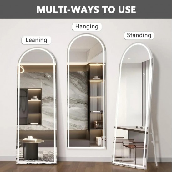 AuraGlow LED Boy Aynası (170x60cm)