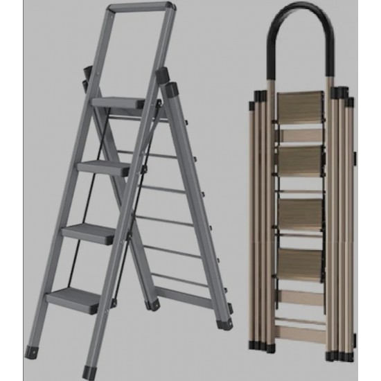 ProLift 4 Basamaklı Çok Amaçlı Alüminyum Merdiven & Askılık