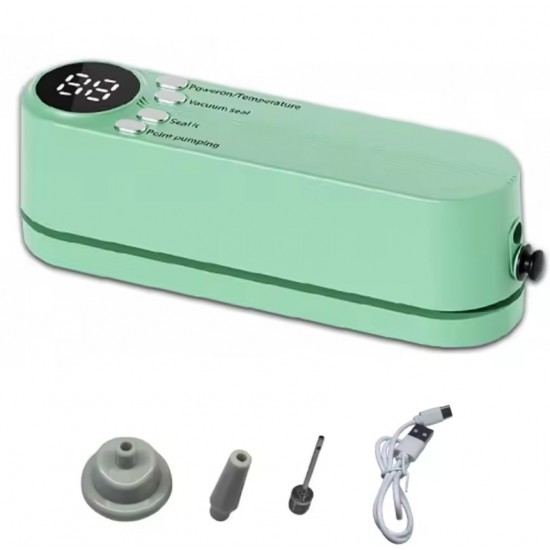 FreshSave Çok Fonksiyonlu Vakum Aleti (100 Adet 20x12cm Vakum Paketi Hediyeli)