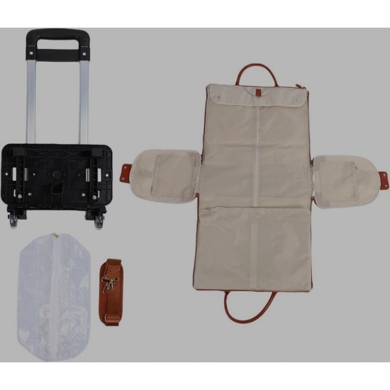 RollPack Katlanabilir Seyahat Kabin Çantası + Trolley (52x32x20cm)