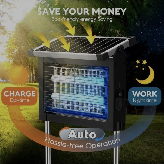 SolarZap Pro – Sineksiz Ortam Işığı 