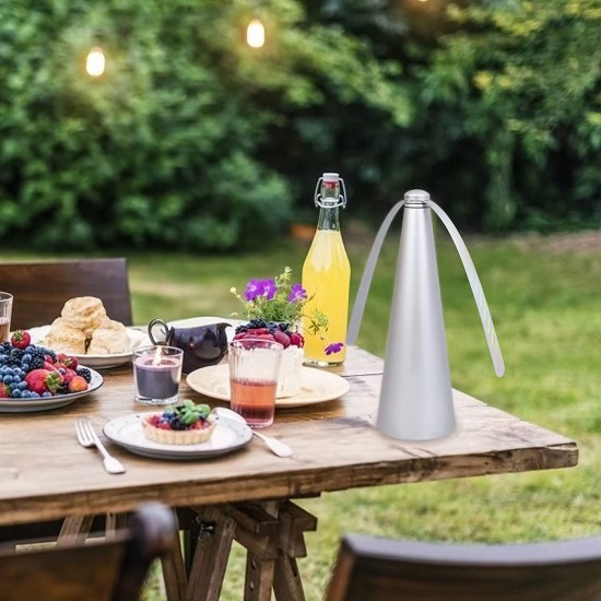 FlyShield 360™ Elite (Silver Renk) – Sineksiz Alan Kontrolü (25x9x2cm)