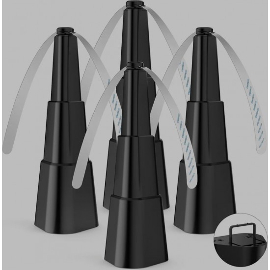 FlyShield 360™ Pocket (Siyah Katlanabilir) – Sineksiz Alan Kontrolü (25x9x2cm)