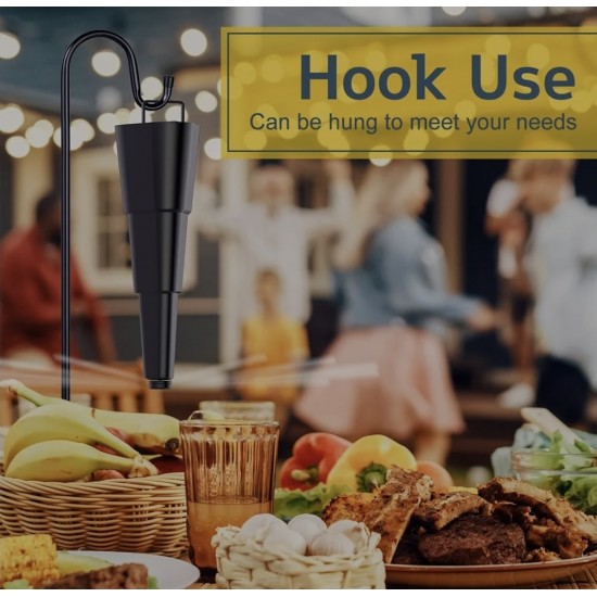 FlyShield 360™ Pocket (Siyah Katlanabilir) – Sineksiz Alan Kontrolü (25x9x2cm)