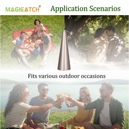 FlyShield 360™ Prestige (Gold Edition) – Sineksiz Alan Kontrolü (25x9x2cm)