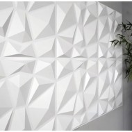 Diamond 3D PVC Duvar Dekor Panel 30x30cm (Her pakette 12 tane) (1metrekare) 